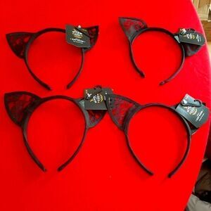 Lot of 4  New Sexy Lacey Cat Ears